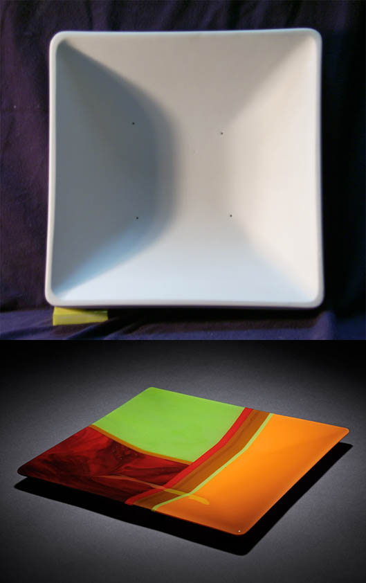 Square bowl
