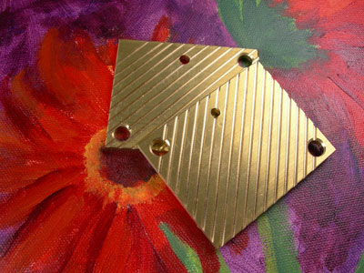  Zoozis diagonal lines texture plate
