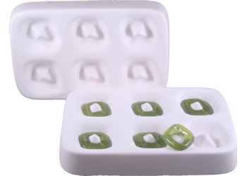 Diamond Glass Links 