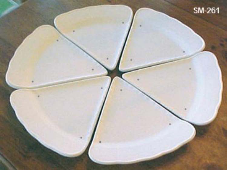 Pizza slice mold