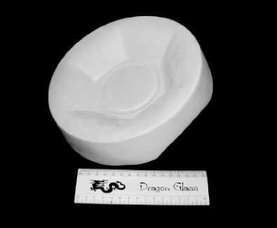 Small hexagonal bowl