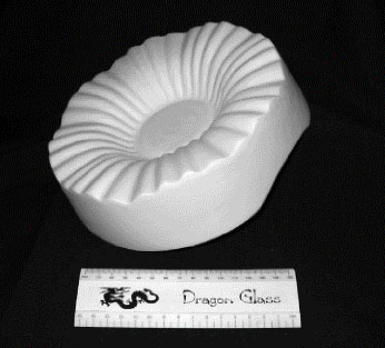 Small multi fluted bowl