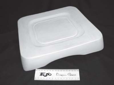 Rounded square plate